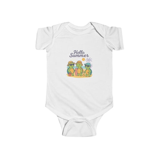 Hello Summer Infant Bodysuit - Cute Summer Vibes for Babies
